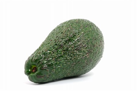 simsearch:400-04294971,k - The green avocado on a white background Photographie de stock - Aubaine LD & Abonnement, Code: 400-05223552