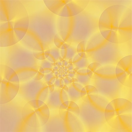 psychedelic trippy design - Computer generated fractal image with a spiral sesign in muted shades of yellow and blue. Stock Photo - Budget Royalty-Free & Subscription, Code: 400-05223905