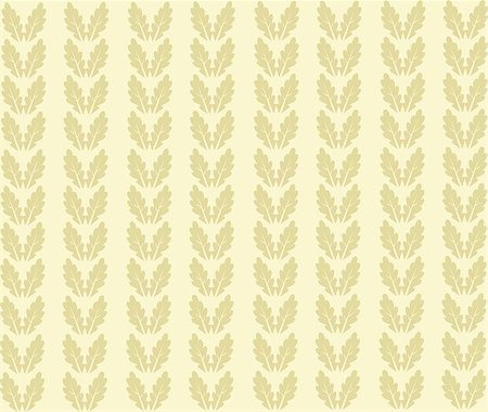 simsearch:400-05233461,k - drawing of yellow leaves in a beige background Photographie de stock - Aubaine LD & Abonnement, Code: 400-05234163
