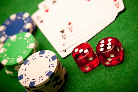 casino games concept Stock Photo - Budget Royalty-Free & Subscription, Code: 400-05234790