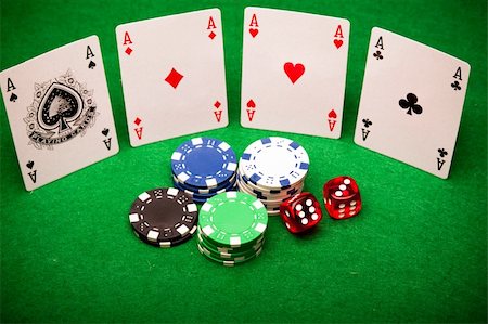 casino games concept Stock Photo - Budget Royalty-Free & Subscription, Code: 400-05234791