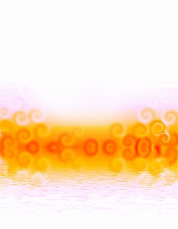 reich (artist) - background with spirals and water reflection Fotografie stock - Microstock e Abbonamento, Codice: 400-05234946