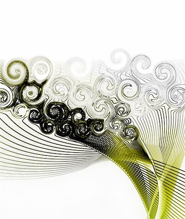 reich (artist) - futuristic background with spiral elements and place for text Fotografie stock - Microstock e Abbonamento, Codice: 400-05234951