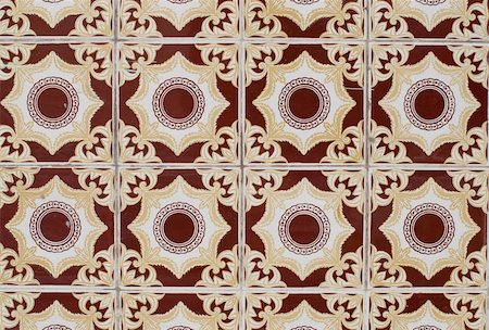 simsearch:400-08962382,k - Detail of Portuguese glazed tiles. Stock Photo - Budget Royalty-Free & Subscription, Code: 400-05235147