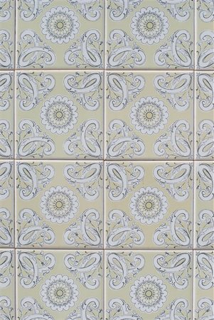 simsearch:400-08962382,k - Detail of Portuguese glazed tiles. Stock Photo - Budget Royalty-Free & Subscription, Code: 400-05235143