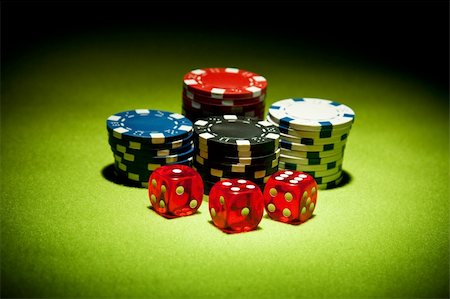 casino games concept Stock Photo - Budget Royalty-Free & Subscription, Code: 400-05235304