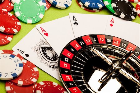 casino games concept Stock Photo - Budget Royalty-Free & Subscription, Code: 400-05235309