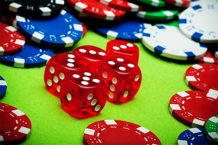 casino games concept Stock Photo - Budget Royalty-Free & Subscription, Code: 400-05235310