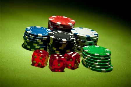 casino games concept Stock Photo - Budget Royalty-Free & Subscription, Code: 400-05235311