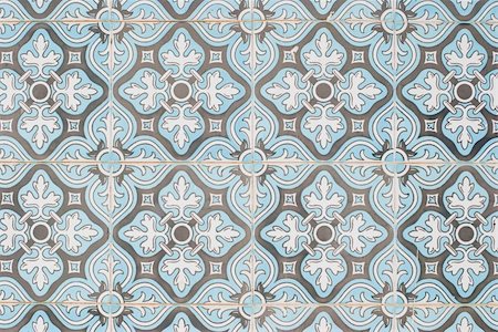 simsearch:400-08962382,k - Detail of Portuguese glazed tiles. Stock Photo - Budget Royalty-Free & Subscription, Code: 400-05235378