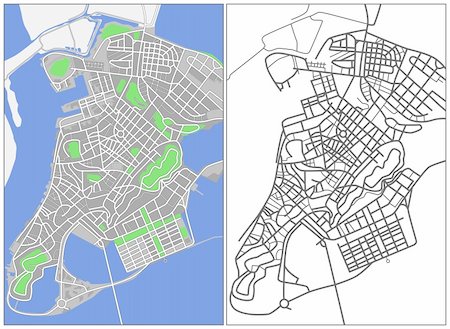 simsearch:400-09051583,k - Illustration city map of Macao in vector. Photographie de stock - Aubaine LD & Abonnement, Code: 400-05235468