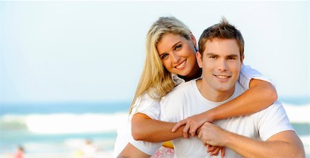 simsearch:400-04702706,k - attractive young couple are stress free and happy Stockbilder - Microstock & Abonnement, Bildnummer: 400-05238584