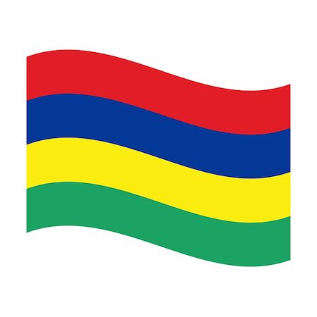 simsearch:400-05239226,k - Illustration of the national flag of mauritius floating Stock Photo - Budget Royalty-Free & Subscription, Code: 400-05239322