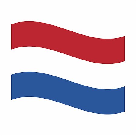 simsearch:400-05239226,k - Illustration of the national flag of netherlands floating Stock Photo - Budget Royalty-Free & Subscription, Code: 400-05239335