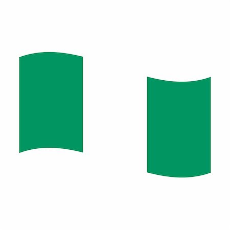 simsearch:400-05239226,k - Illustration of the national flag of nigeria floating Stock Photo - Budget Royalty-Free & Subscription, Code: 400-05239339