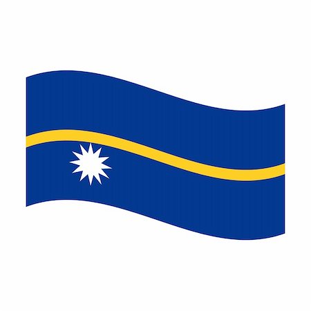 simsearch:400-05239226,k - Illustration of the national flag of nauru floating Stock Photo - Budget Royalty-Free & Subscription, Code: 400-05239333