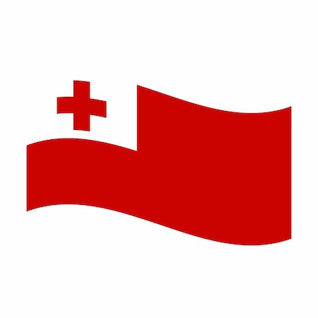 simsearch:400-05239226,k - Illustration of the national flag of tonga floating Stock Photo - Budget Royalty-Free & Subscription, Code: 400-05239385