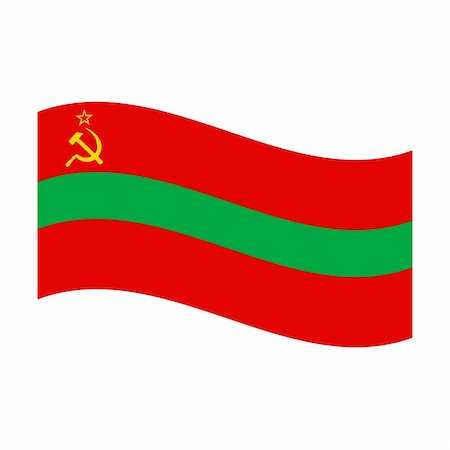 simsearch:400-05239226,k - Illustration of the national flag of transnistria floating Stock Photo - Budget Royalty-Free & Subscription, Code: 400-05239386
