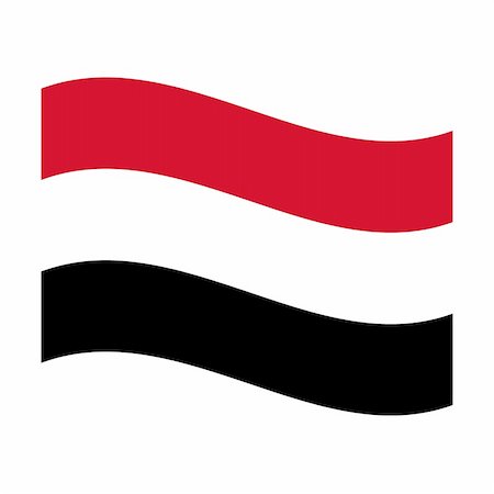 simsearch:400-05239226,k - Illustration of the national flag of yemen floating Stock Photo - Budget Royalty-Free & Subscription, Code: 400-05239404
