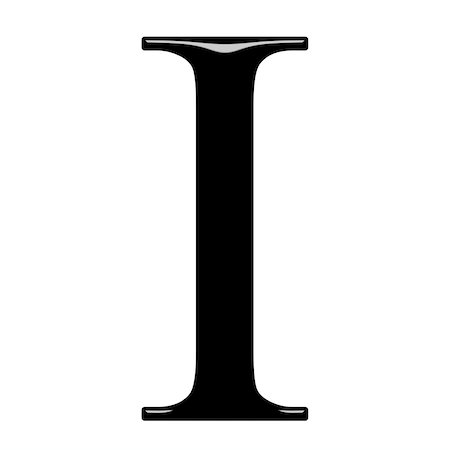 3d Greek letter Iota isolated in white Foto de stock - Super Valor sin royalties y Suscripción, Código: 400-05239809