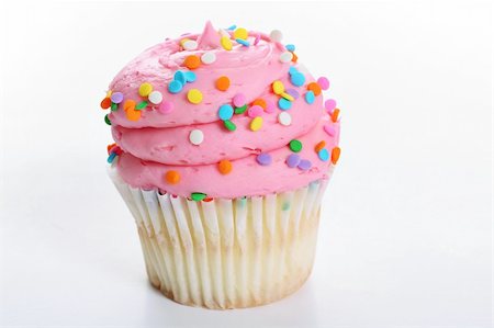 simsearch:400-04178778,k - gourmet pink cupcake up close Foto de stock - Super Valor sin royalties y Suscripción, Código: 400-05232450
