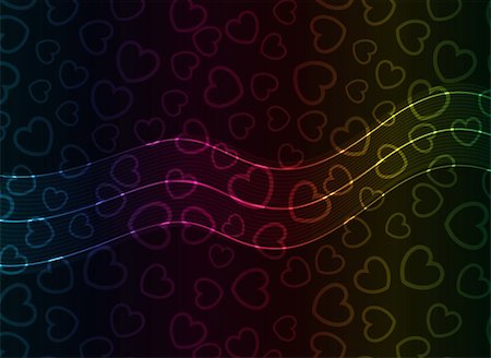 simsearch:622-06190992,k - Abstract Vector Heart Background - Transparent Lights. EPS10 Photographie de stock - Aubaine LD & Abonnement, Code: 400-05232882