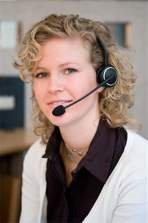Customer Representative at a front desk. Stock Photo - Budget Royalty-Free & Subscription, Code: 400-05233177