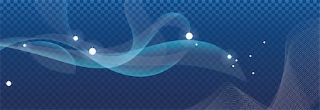 illustration drawing of beautiful curves in a  blue nets background Stock Photo - Budget Royalty-Free & Subscription, Code: 400-05233770