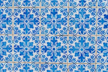 simsearch:400-08962382,k - Detail of Portuguese glazed tiles. Stock Photo - Budget Royalty-Free & Subscription, Code: 400-05233915