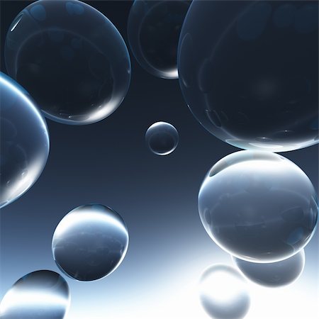 simsearch:695-03382010,k - A background with scattered floating water droplets. Photographie de stock - Aubaine LD & Abonnement, Code: 400-05244317