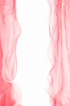 simsearch:630-02220514,k - Pink silk scarf isolated on white background Stockbilder - Microstock & Abonnement, Bildnummer: 400-05244650