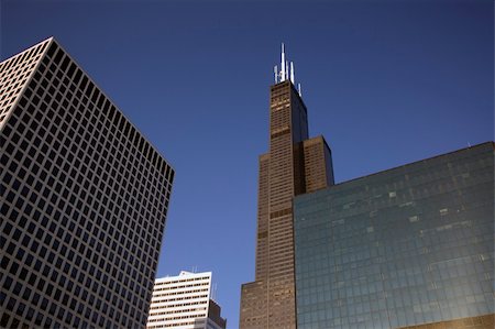 Chicago downtown one more time. Stock Photo - Budget Royalty-Free & Subscription, Code: 400-05245349