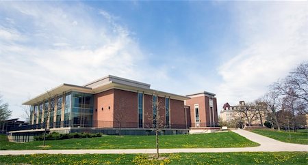 Lake Forest College library building. Stock Photo - Budget Royalty-Free & Subscription, Code: 400-05245370