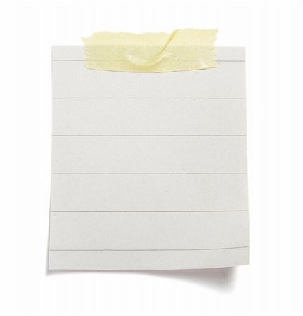 post its lots - close up of reminders on white background . each one is in cameras full resolution Photographie de stock - Aubaine LD & Abonnement, Code: 400-05246234