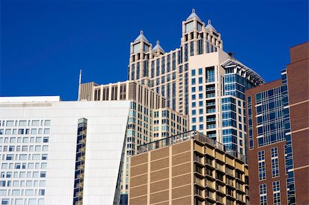 sofitel - Mix of buildings in downtown Chicago Stock Photo - Budget Royalty-Free & Subscription, Code: 400-05246513