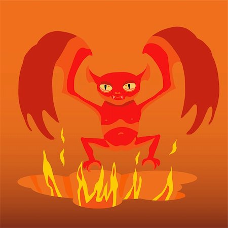 Evil Hell's Bat Foto de stock - Super Valor sin royalties y Suscripción, Código: 400-05246994