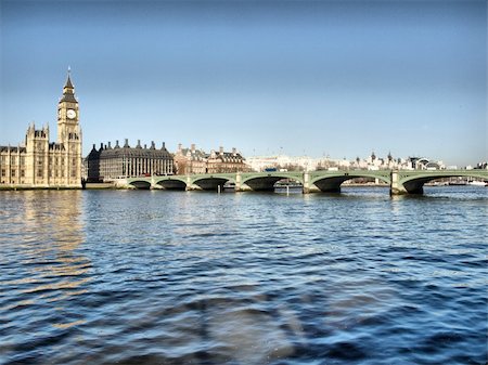 simsearch:400-04323461,k - Westminster bridge panorama view in London, UK - high dynamic range HDR Stock Photo - Budget Royalty-Free & Subscription, Code: 400-05247135