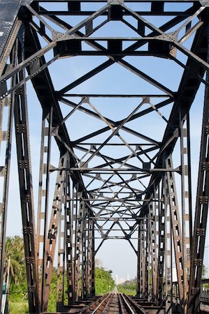railway bridge on way to the success Stock Photo - Budget Royalty-Free & Subscription, Code: 400-05247493