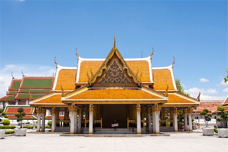 travel in the bangkok holiday,temple thai on the sky , south of asia Stock Photo - Budget Royalty-Free & Subscription, Code: 400-05247949