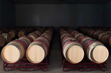 Oak wine barrels in a modern winery, Alentejo, Portugal Stock Photo - Budget Royalty-Free & Subscription, Code: 400-05248273