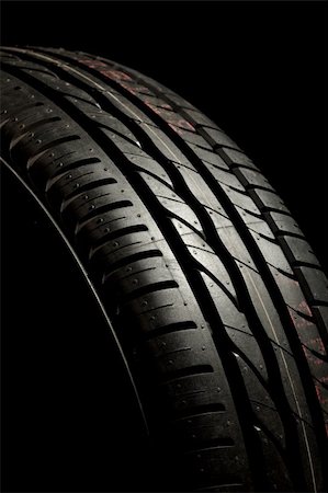 dimol (artist) - New car tire close up Stock Photo - Budget Royalty-Free & Subscription, Code: 400-05248297