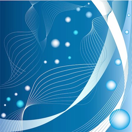 simsearch:400-05248630,k - Abstract blue curves background with wave pattern Stock Photo - Budget Royalty-Free & Subscription, Code: 400-05248676
