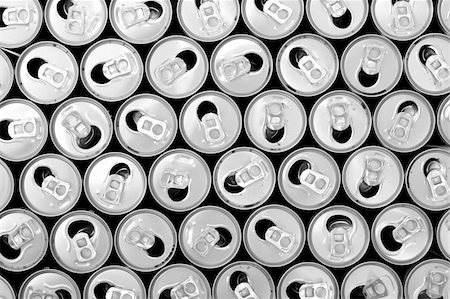 simsearch:400-05249077,k - empty cans as new idea  drink background Stock Photo - Budget Royalty-Free & Subscription, Code: 400-05249076