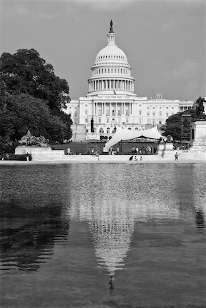 Park near the Capitol in Washington, DC Stock Photo - Budget Royalty-Free & Subscription, Code: 400-05240129