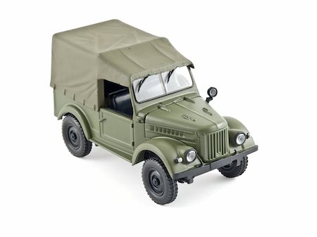 simsearch:400-05388802,k - model of an old Russian military vehicle Foto de stock - Super Valor sin royalties y Suscripción, Código: 400-05241023