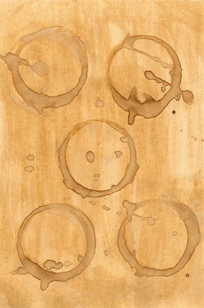set of coffee stains - Collection of coffee splashes and stains. Stock Photo - Budget Royalty-Free & Subscription, Code: 400-05241045