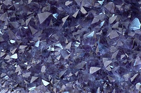 Close up shot of raw Amethyst crystal Stock Photo - Budget Royalty-Free & Subscription, Code: 400-05241565