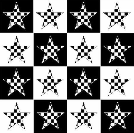 simsearch:400-04815752,k - seamless pattern with checkered stars Stock Photo - Budget Royalty-Free & Subscription, Code: 400-05242891