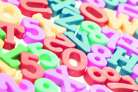 simsearch:400-04258698,k - Close-up of letters. Great colours and details. Stock Photo - Budget Royalty-Free & Subscription, Code: 400-05243207