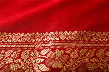 dimol (artist) - Indian sari close up texture Stock Photo - Budget Royalty-Free & Subscription, Code: 400-05243827